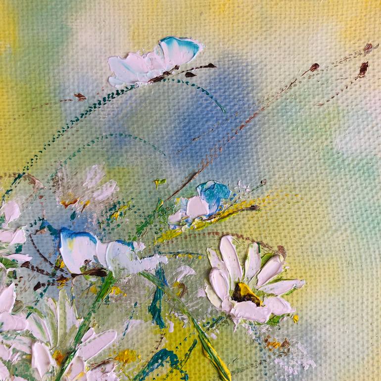 Original Art Deco Floral Printmaking by Marina Skromova