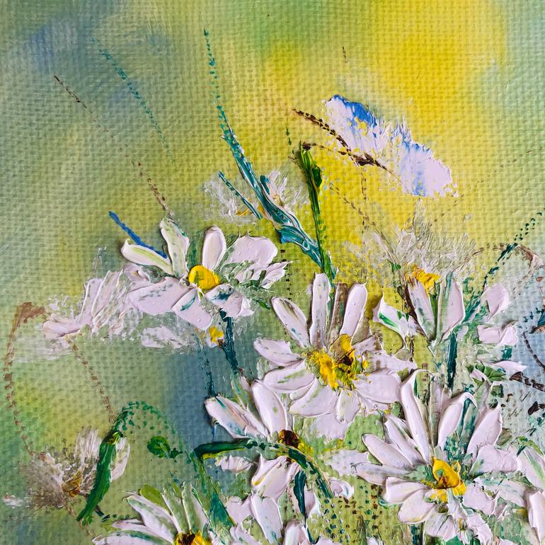 Original Art Deco Floral Printmaking by Marina Skromova