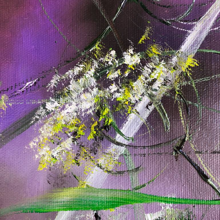 Original Impressionism Floral Painting by Marina Skromova