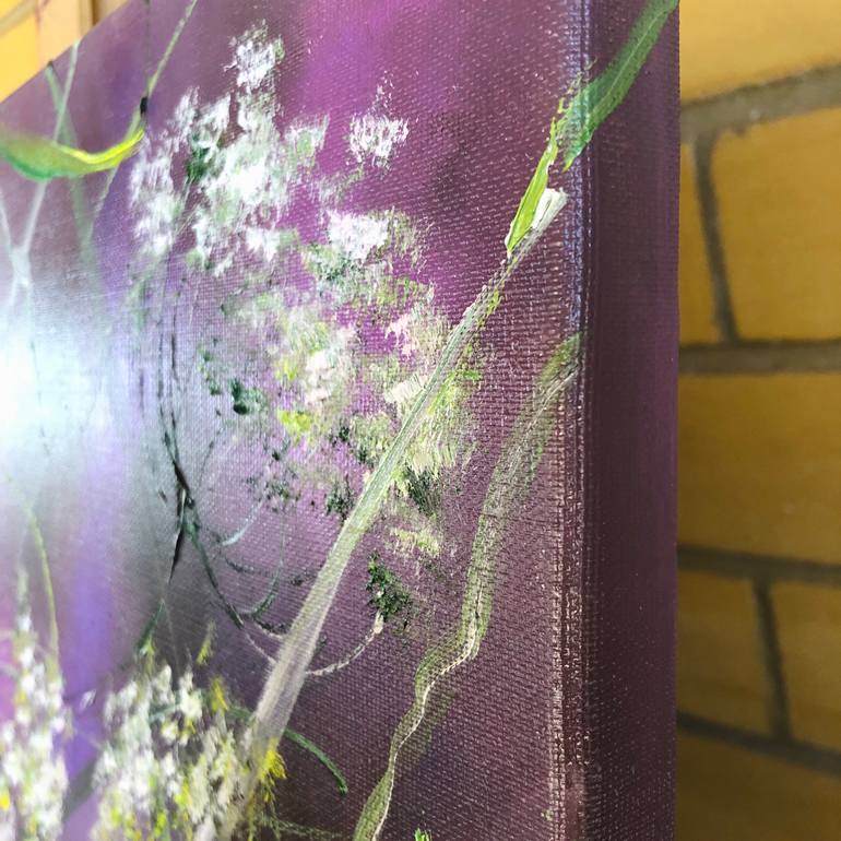 Original Impressionism Floral Painting by Marina Skromova