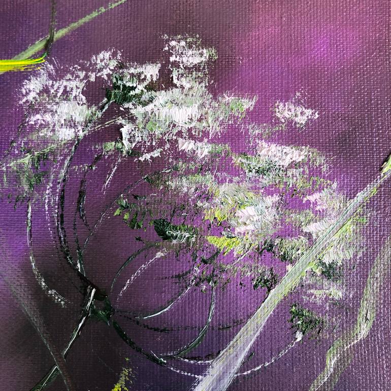 Original Impressionism Floral Painting by Marina Skromova