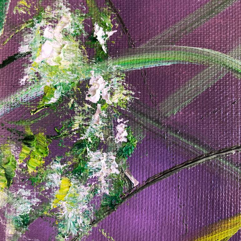 Original Impressionism Floral Painting by Marina Skromova