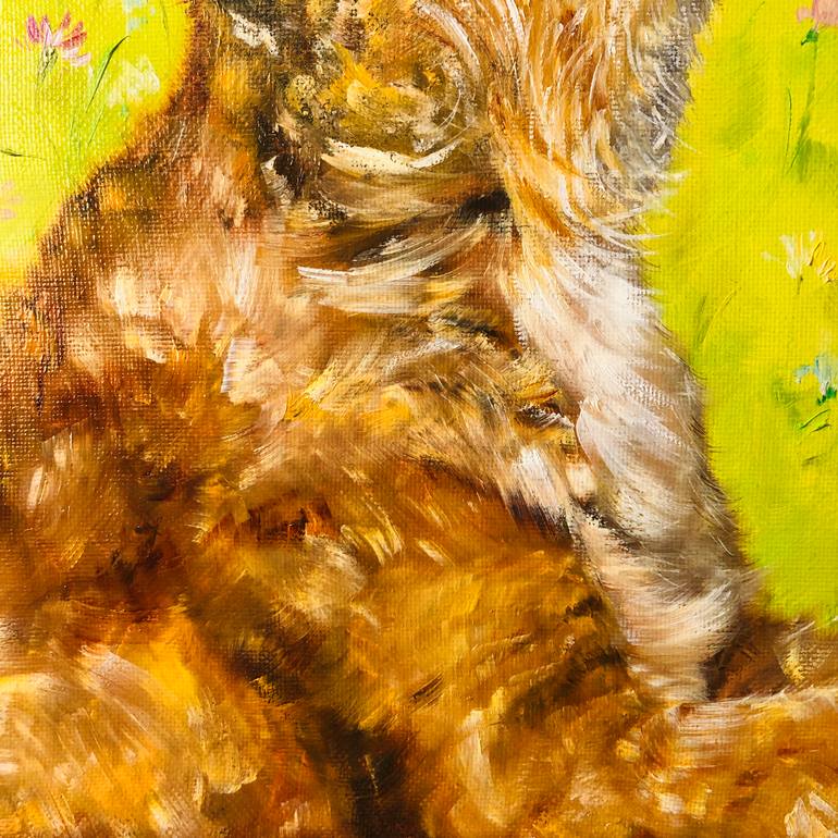 Original Abstract Animal Printmaking by Marina Skromova