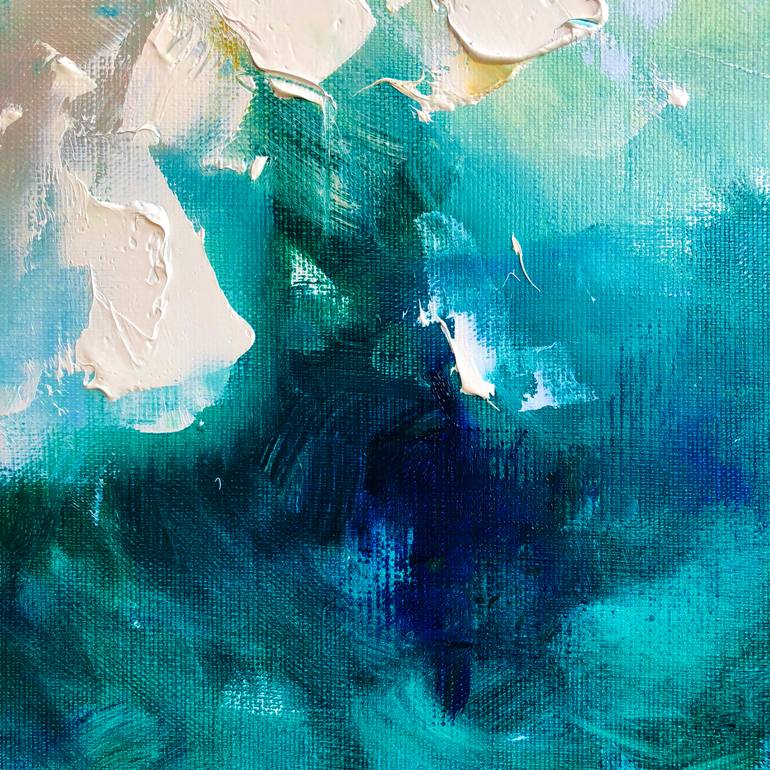 Original Impressionism Abstract Printmaking by Marina Skromova