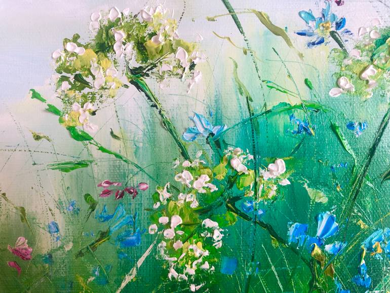 Original Abstract Landscape Printmaking by Marina Skromova