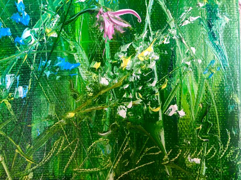 Original Abstract Landscape Printmaking by Marina Skromova