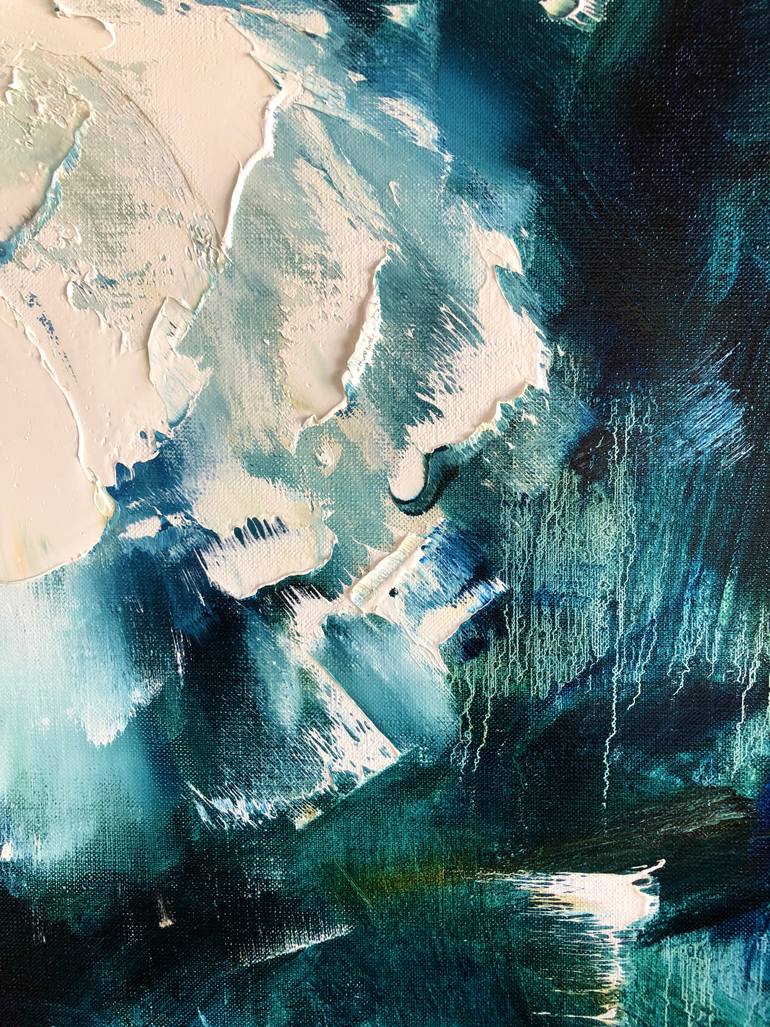 Original Abstract Expressionism Abstract Printmaking by Marina Skromova