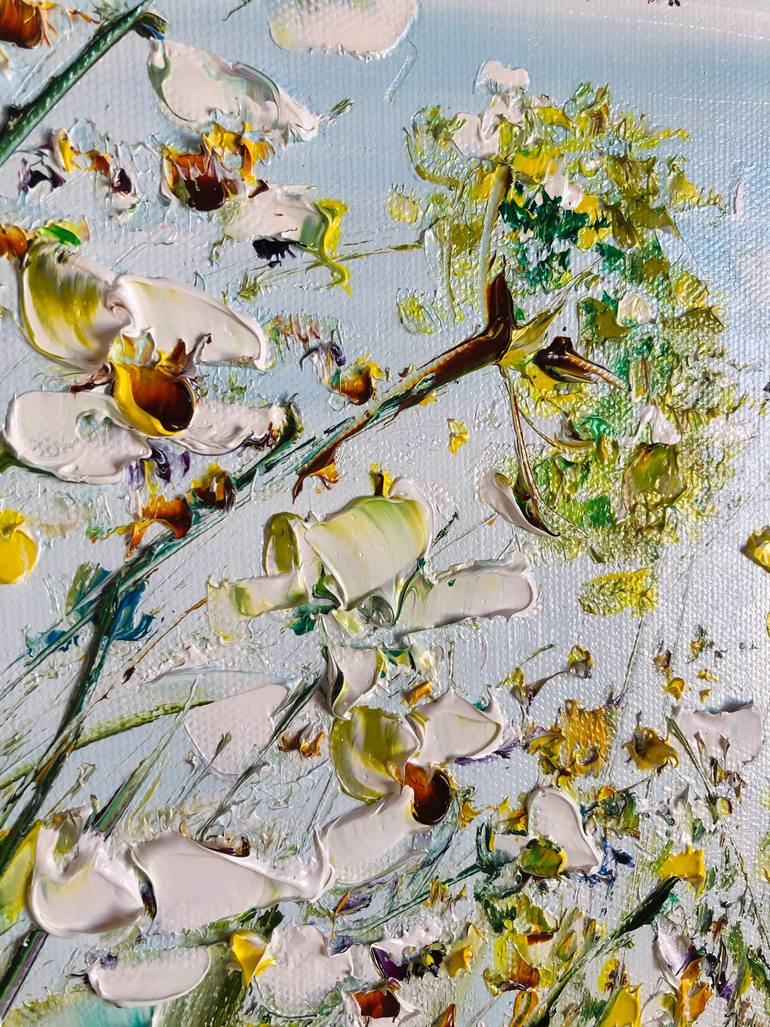 Original Art Deco Garden Printmaking by Marina Skromova