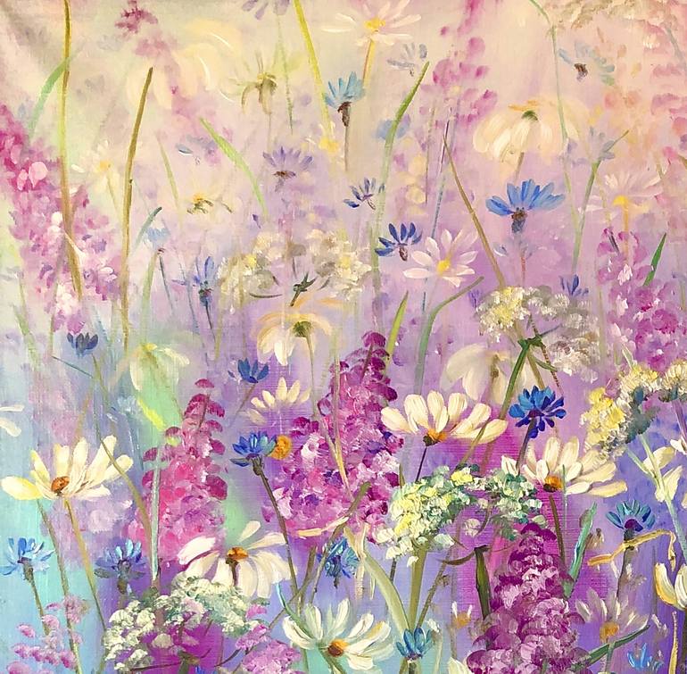 Original Floral Printmaking by Marina Skromova