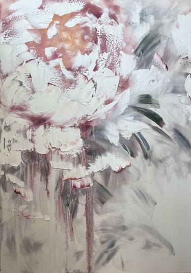 Original Abstract Floral Paintings by Marina Skromova