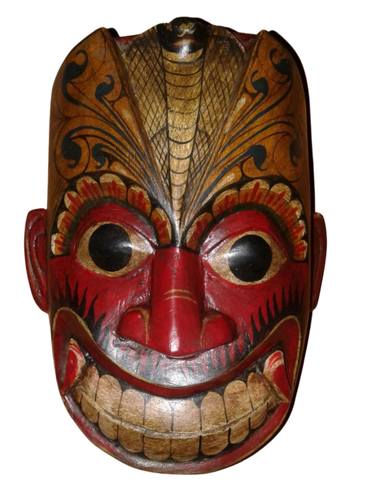 Slesma Sanniya Mask - Vibrant Demon Series thumb