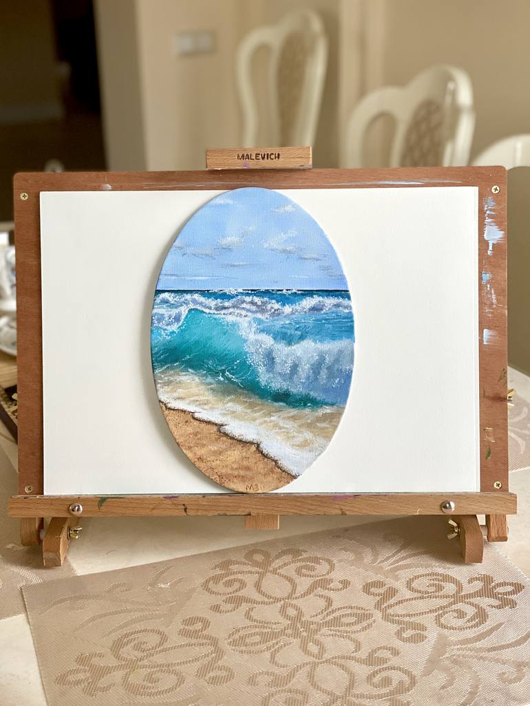 Original Realism Seascape Painting by Marina Zotova