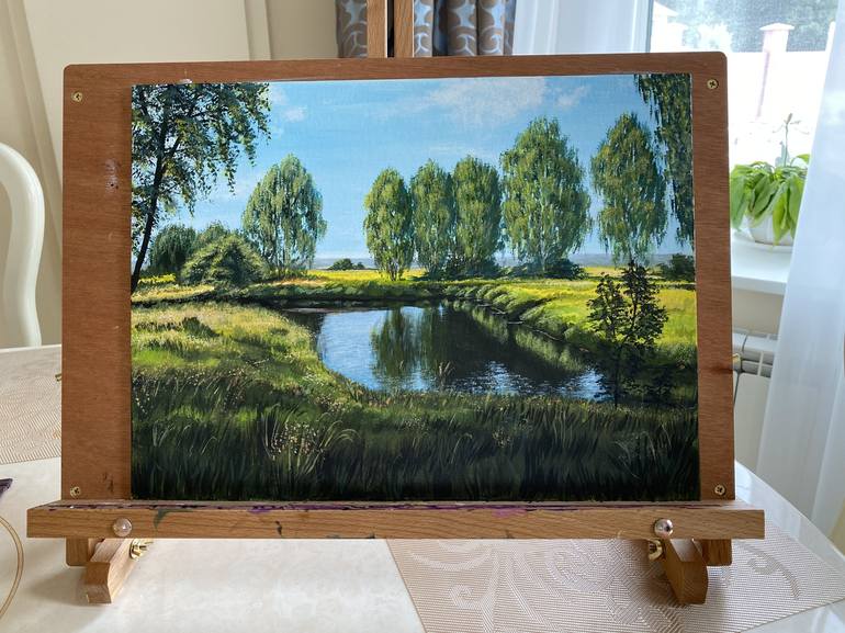 Original Realism Landscape Painting by Marina Zotova