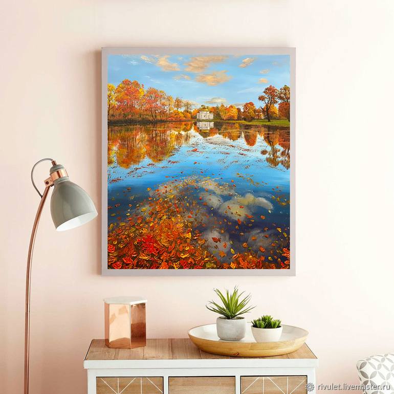 Original Realism Landscape Painting by Marina Zotova