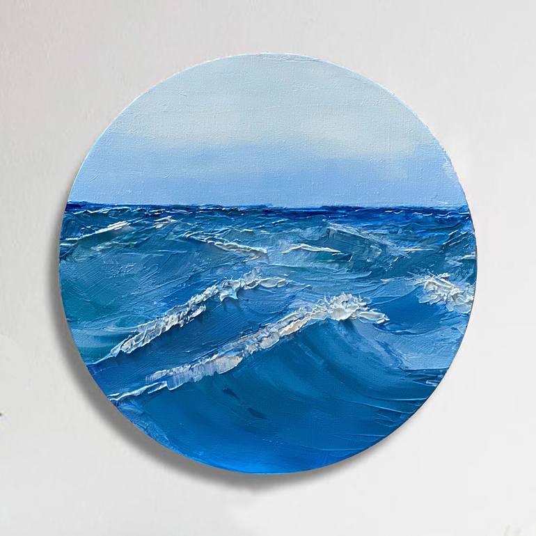 Original Realism Seascape Painting by Marina Zotova