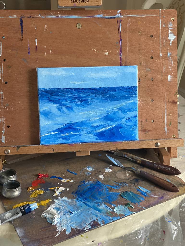 Original Realism Seascape Painting by Marina Zotova