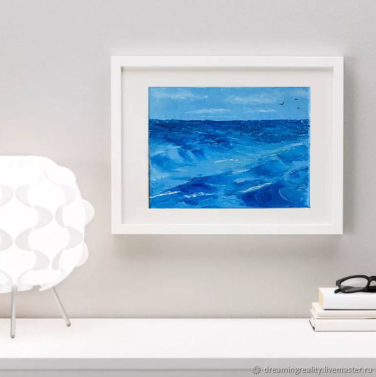 Original Realism Seascape Painting by Marina Zotova