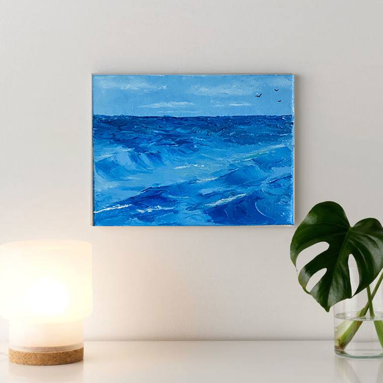 Original Realism Seascape Painting by Marina Zotova