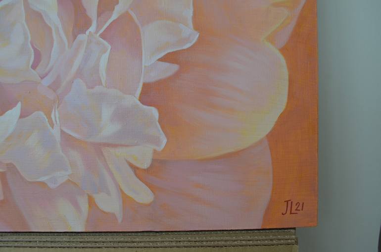 Original Realism Floral Painting by Julie Logunova