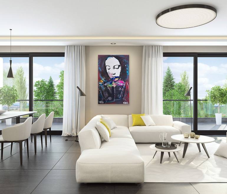 Original Interiors Painting by Garcia Buccio