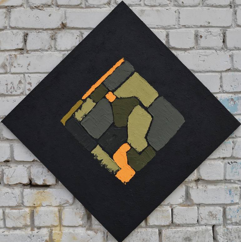 Original Conceptual Abstract Painting by Artur Karma