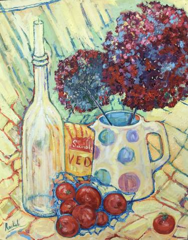 Original Fine Art Still Life Paintings by Rachel McCormick