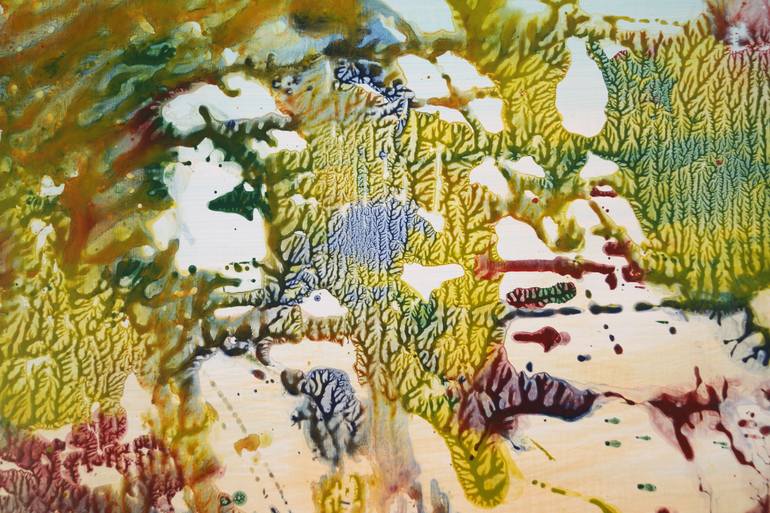 Original Abstract Expressionism Abstract Painting by Marlene Struss