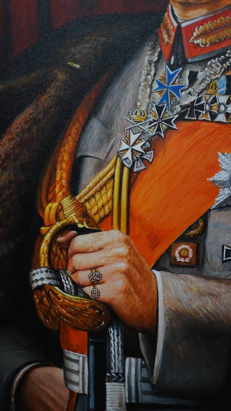 Original Figurative Politics Painting by Pitaya Pitaya
