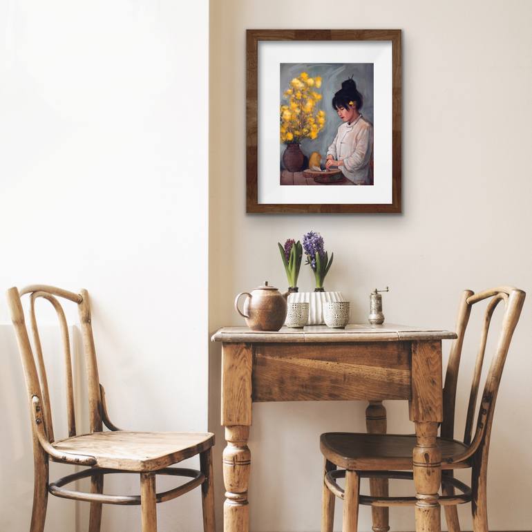 Original Figurative Women Painting by Veronika Krash