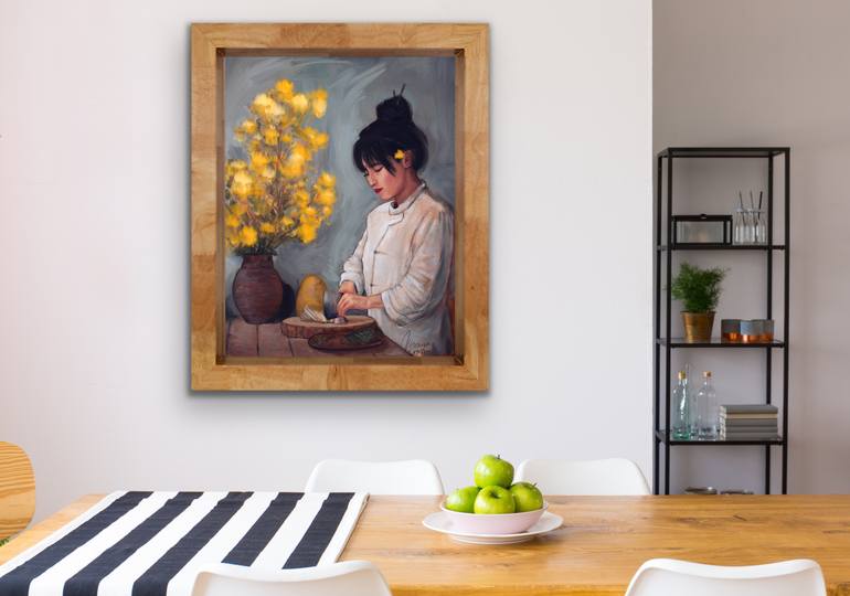 Original Figurative Women Painting by Veronika Krash