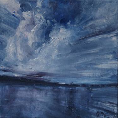 Original Abstract Seascape Paintings by Jane See