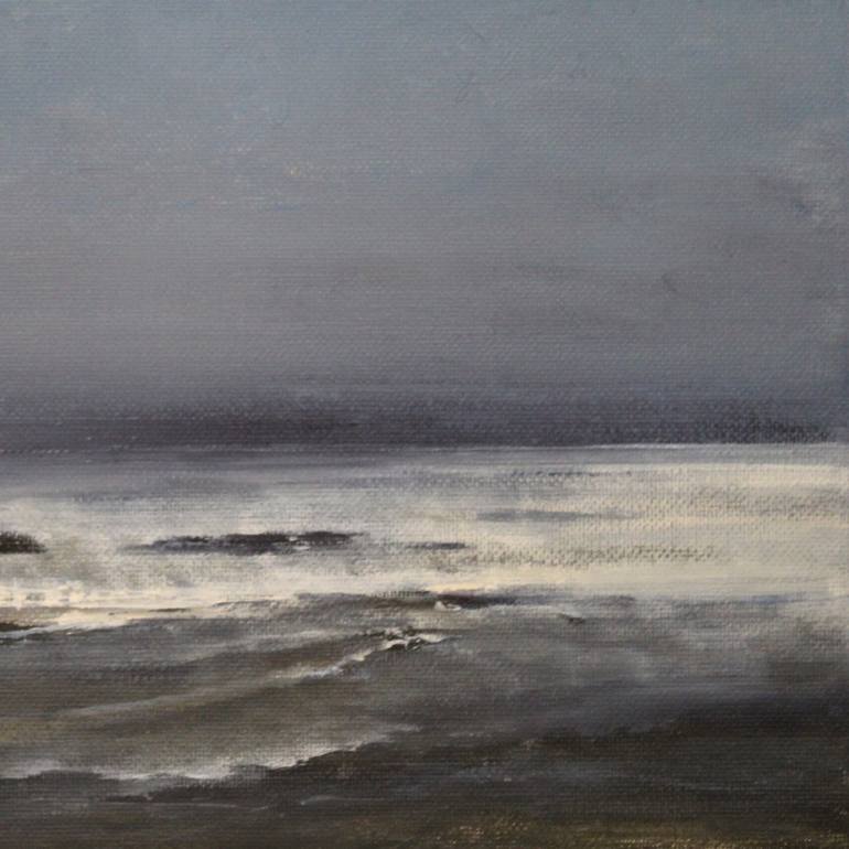 Original Fine Art Seascape Painting by Jane See