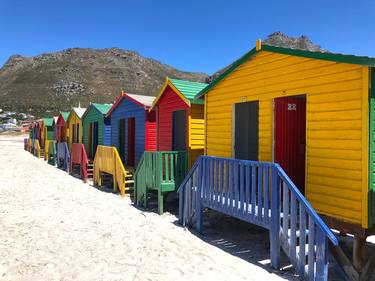 Colourful Beach Huts thumb