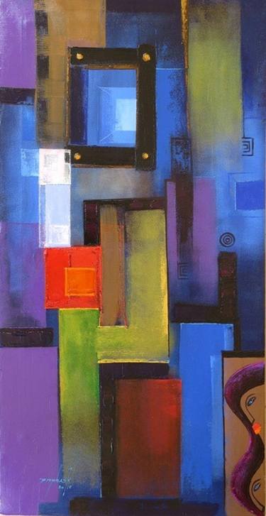 Original Abstract Paintings by Samuel Prophask Asamoah