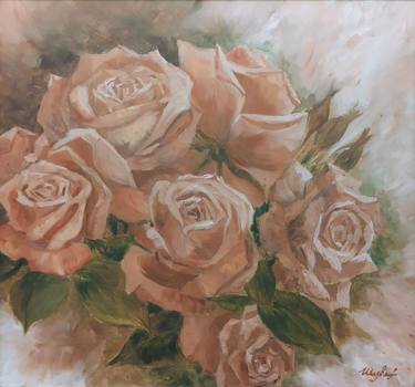 Creamy roses for bedroom thumb