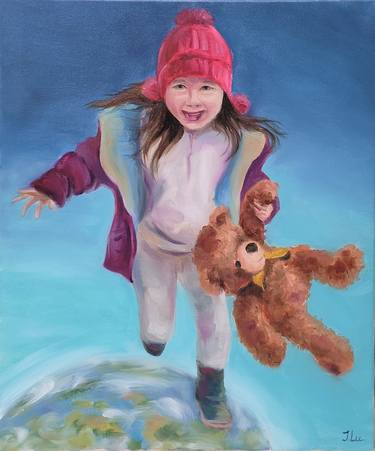 Print of Fine Art Children Paintings by Julia Lu