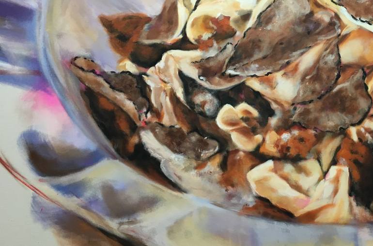 Original Contemporary Food & Drink Painting by Anjuta Schneider