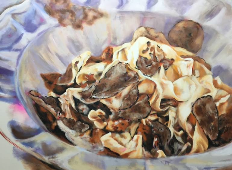 Original Contemporary Food & Drink Painting by Anjuta Schneider