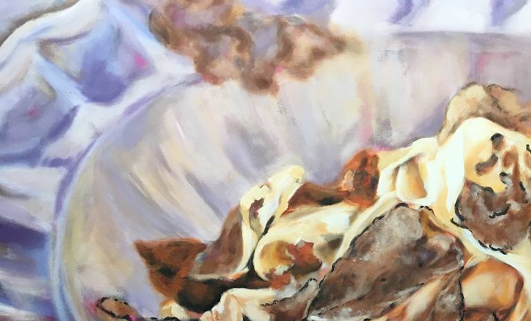 Original Contemporary Food & Drink Painting by Anjuta Schneider