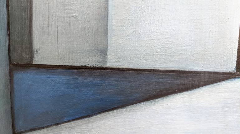 Original Contemporary Architecture Painting by Elena Marti 