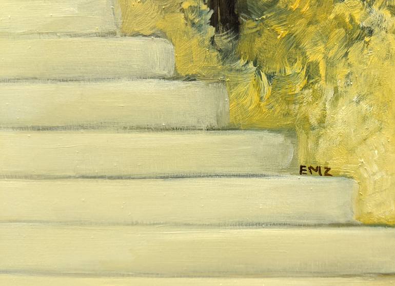 Original Conceptual Architecture Painting by Elena Marti 
