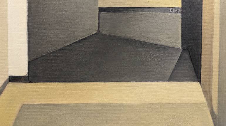 Original Conceptual Architecture Painting by Elena Marti 