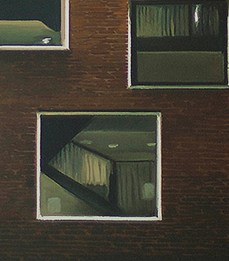 Original Conceptual Architecture Painting by Elena Marti 