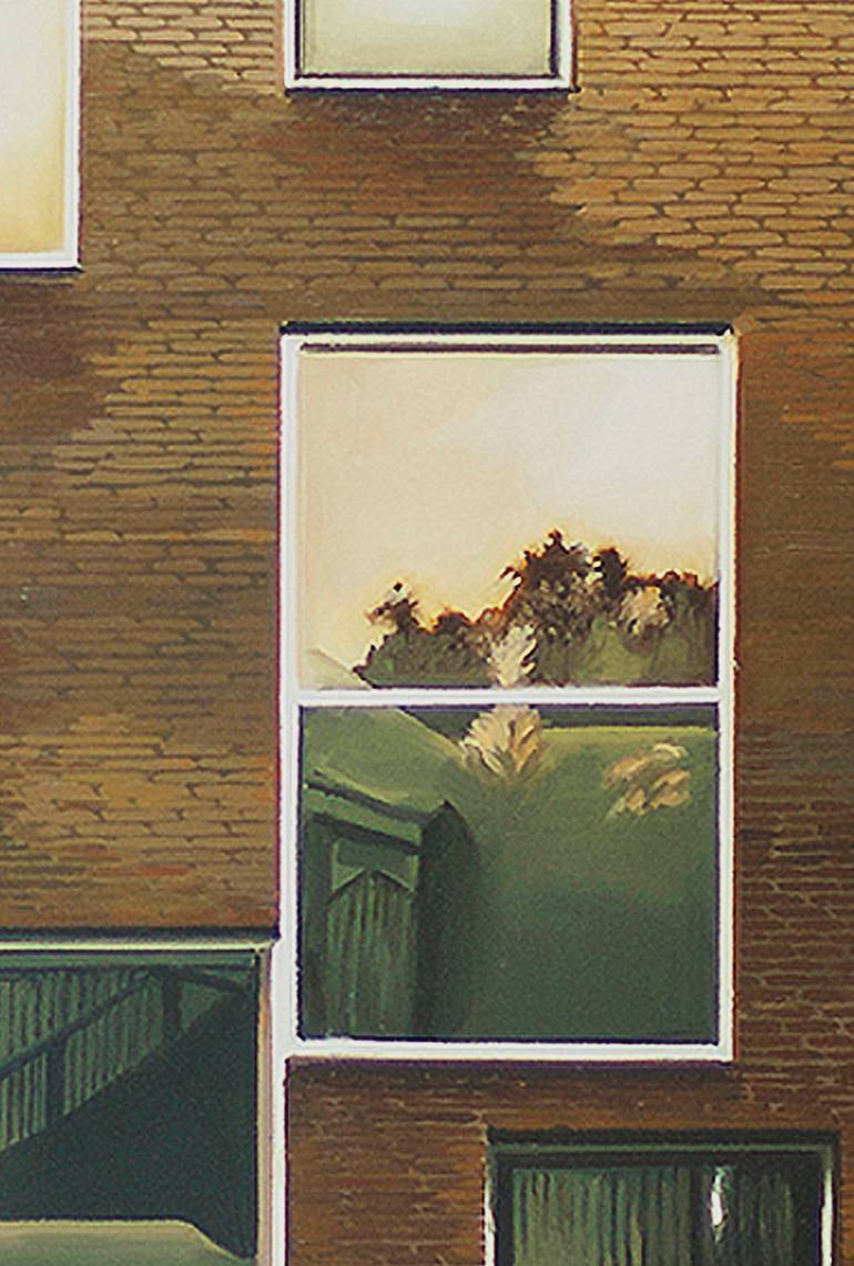 Original Conceptual Architecture Painting by Elena Marti 