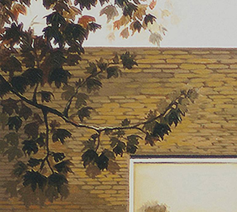 Original Conceptual Architecture Painting by Elena Marti 