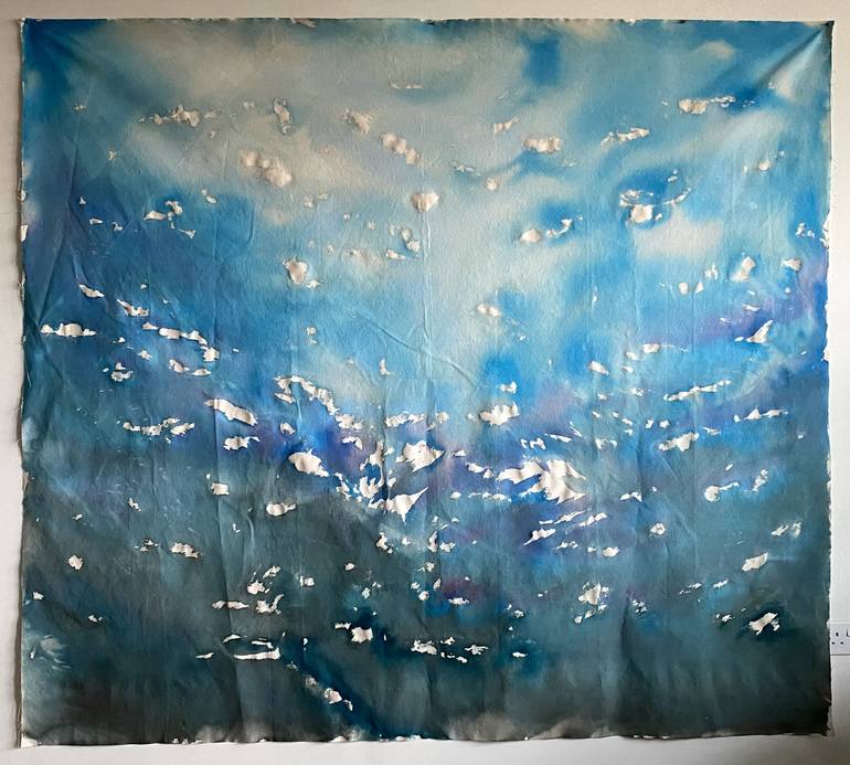 Original Abstract Expressionism Abstract Paintings by Laura Grinberga