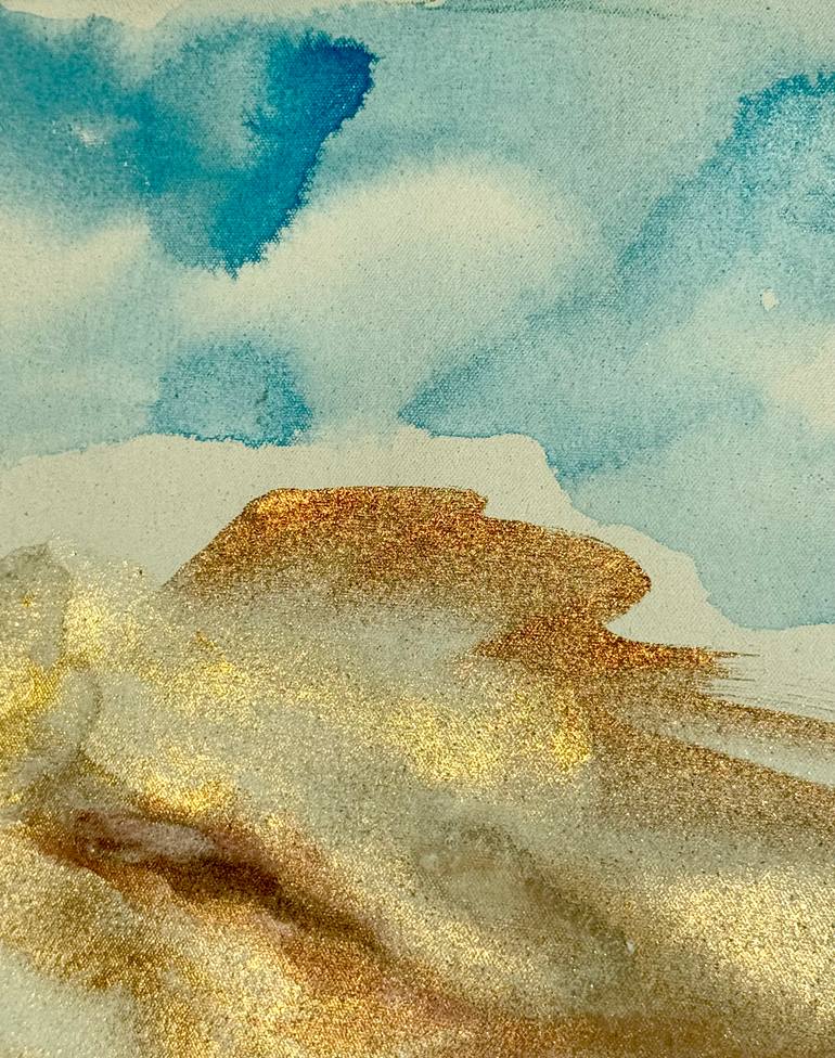 Original Abstract Landscape Painting by Laura Grinberga