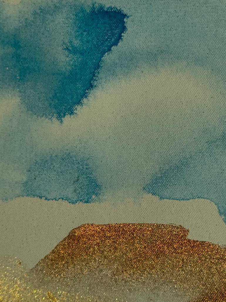 Original Abstract Landscape Painting by Laura Grinberga