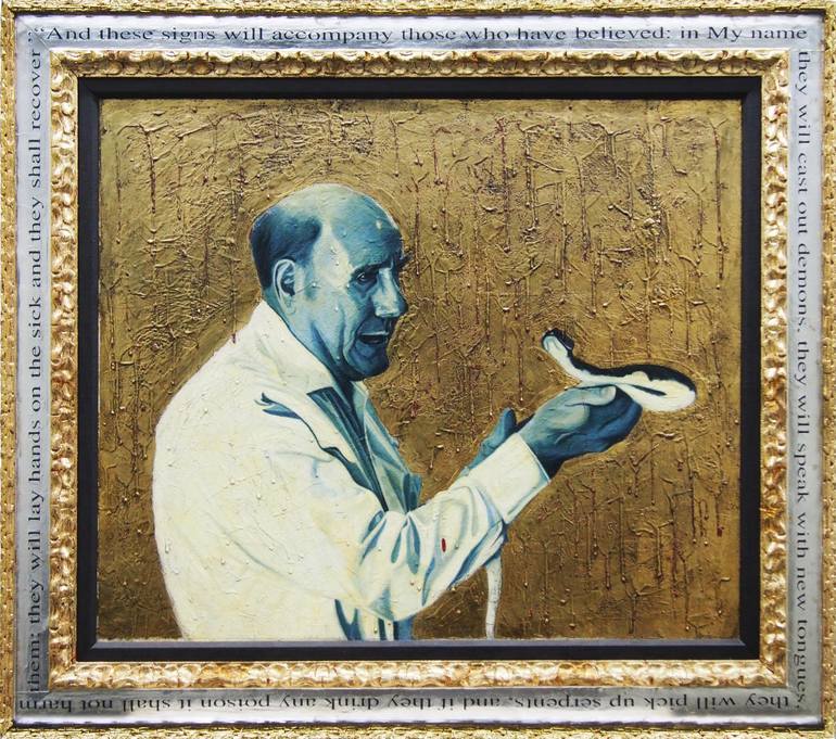 Original Figurative Pop Culture/Celebrity Painting by Anthony Feyer