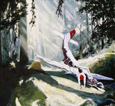 Original Airplane Paintings by Anthony Feyer
